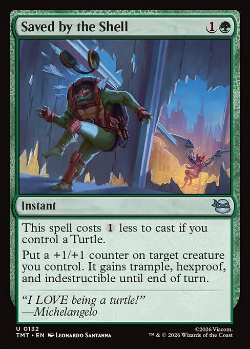 Saved by the Shell (TMT) — Foil