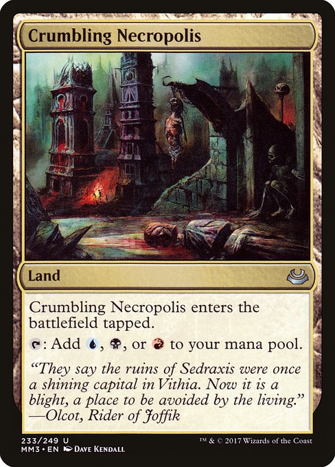 Crumbling Necropolis (MM3) — Foil