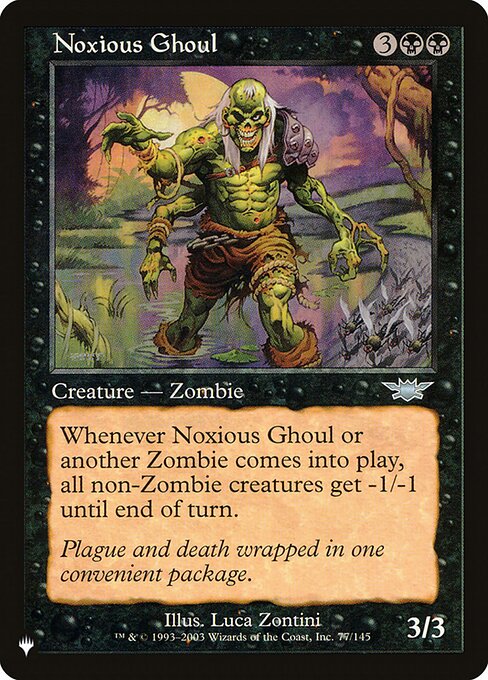 Noxious Ghoul (PLST) — Nonfoil