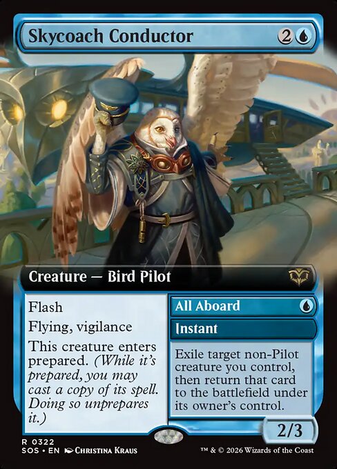 Skycoach Conductor // All Aboard (SOS) — Nonfoil