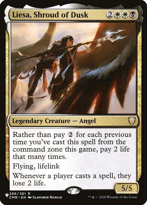 Liesa, Shroud of Dusk (PLST) — Nonfoil