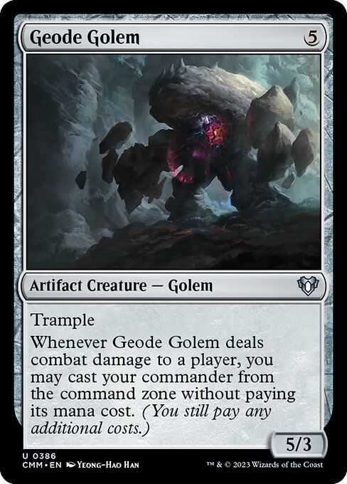 Geode Golem (CMM) — Foil