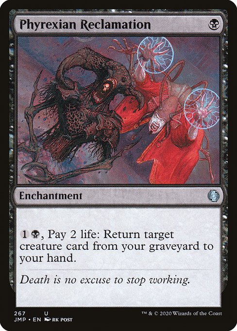 Phyrexian Reclamation (JMP) — Nonfoil