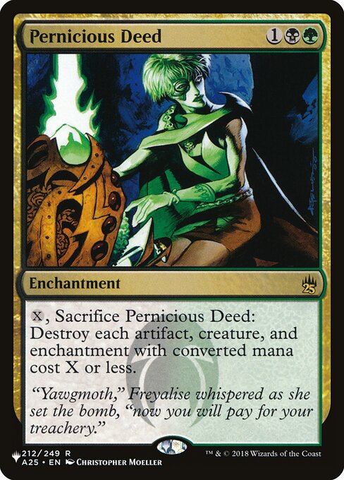 Pernicious Deed (PLST) — Nonfoil