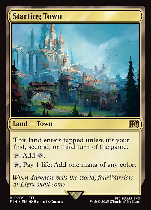 Starting Town (FIN) — Foil