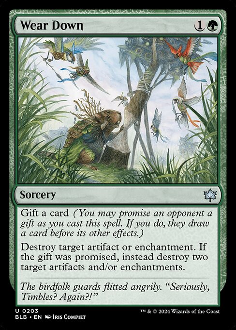 Wear Down (BLB) — Nonfoil