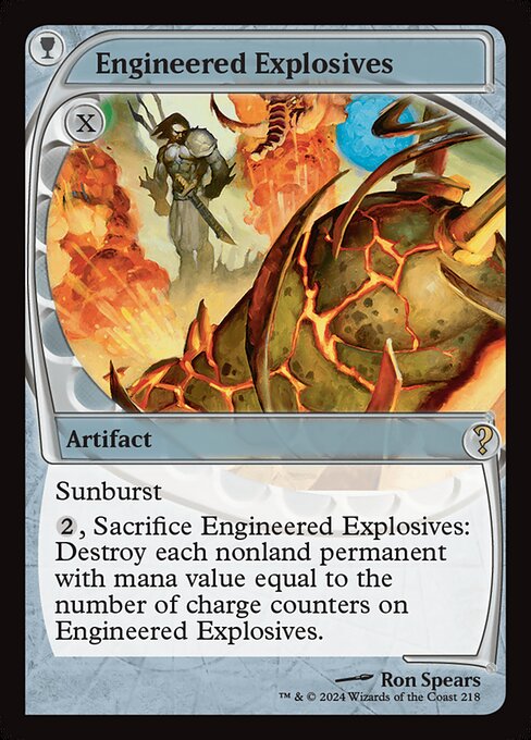 Engineered Explosives (MB2) — Nonfoil