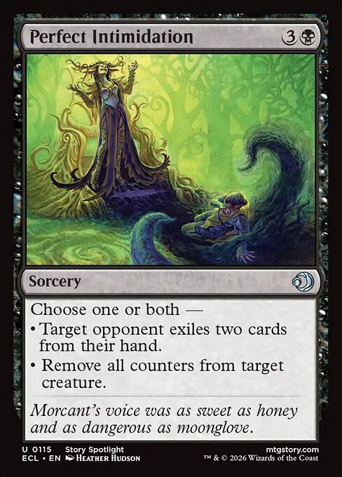 Perfect Intimidation (ECL) — Foil