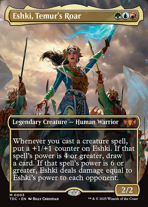 Eshki, Temur's Roar (TDC) — Foil