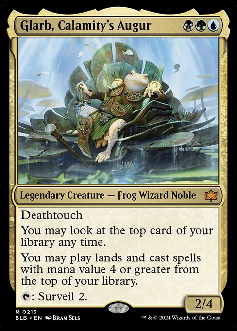 Glarb, Calamity's Augur (BLB) — Foil