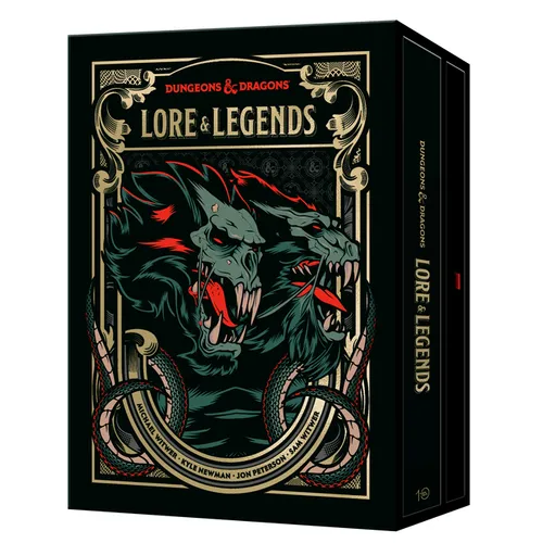 Lore & Legends [Special Edition, Boxed Book & Ephemera Set]: A Visual Celebration of the Fifth Edition of the World's Greatest Roleplaying Game - Hardcover