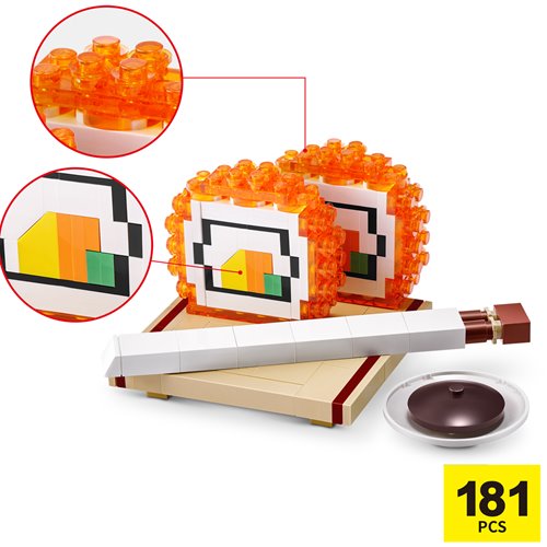 Max Premium Sushi Bar Collection Series 1 Blind-Box Building Brick